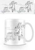 Winnie The Pooh White Mug