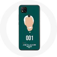 Maniacase Hoesje voor Xiaomi Redmi 9C Inktvis Spel Oh Il nam Nummer 001
