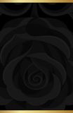 Executive Notebook: Stylish. Black & White - Embellished with Petals