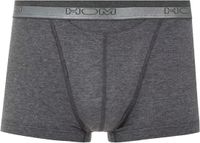 HOM HO1 boxer briefs (1-pack) - heren boxer kort met horizontale gulp - antraciet