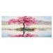 Homemania Afbeelding boom natuur en landschappen voor woonkamer, slaapkamer, meerkleurig, 70 x 3 x 100 cm, HM20KNV70 x 100 – 156, polyester, hout