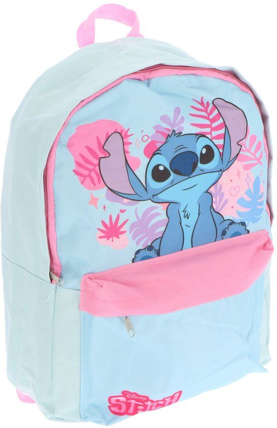 Lilo & Stitch Rugzak Blauw Polyester Kinderen Unisex 30x40x15 cm