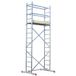 KRAUSE Arbeitsgerüst CORDA, Montagegerüst mit rutschsicherer Belagbühne 1,50 x 0,56 m