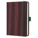 Sigel agenda 2024 - Conceptum - A6 - 2 pagina's / 1 week - nature dark wood