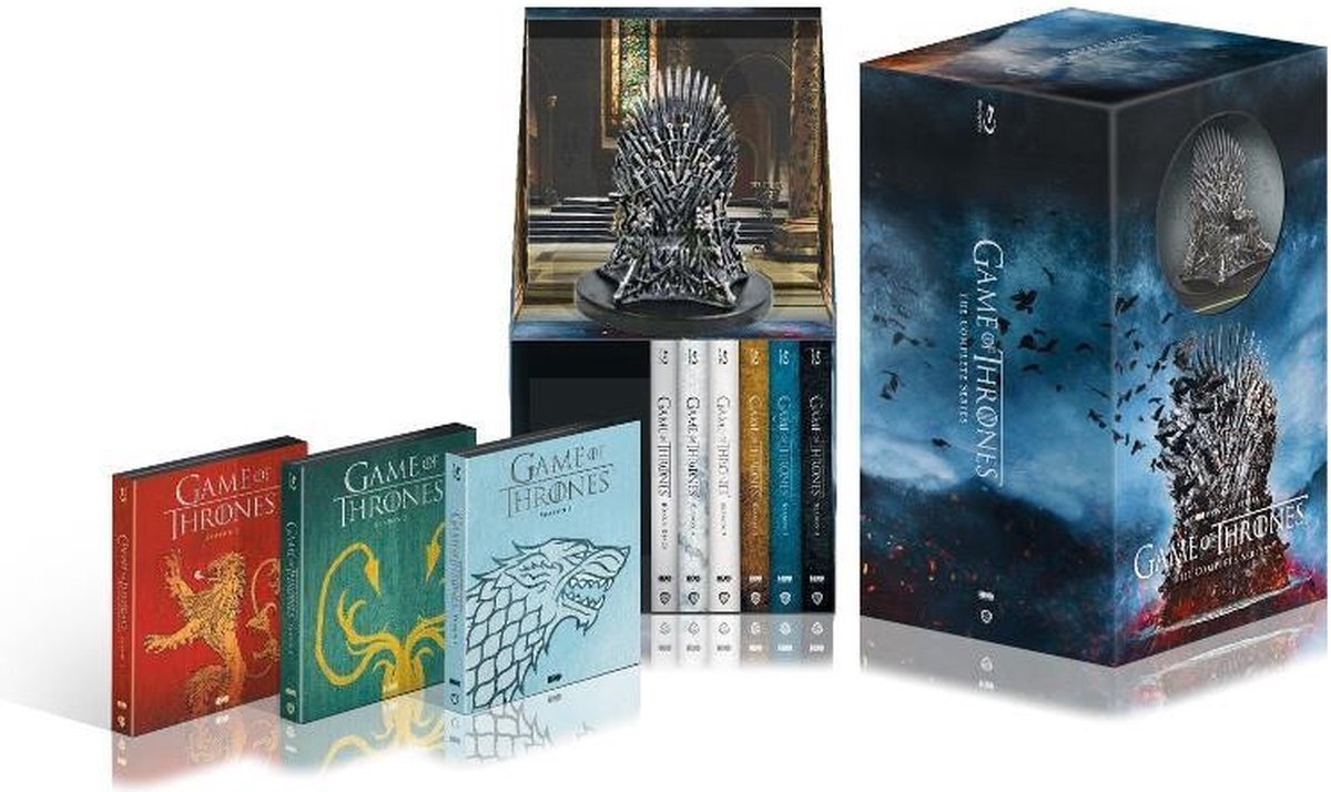 Warner Home Video Game Of Thrones - Complete Series + Throne (Blu-ray)