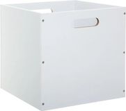 5Five Opbergmand/kastmandje - Wit - 31 x 31 x 31 cm - 29 liter - Hout