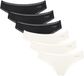 Sloggi GO Crush Mini C6P Slip Set van 6 Zwart/Wit Katoen/Elastaan Maat S
