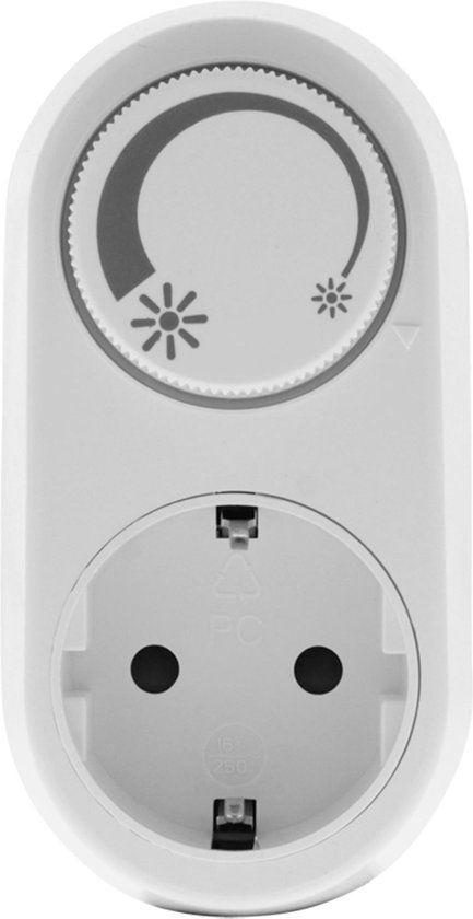 Q-Link Stekkerdimmer - LED Dimmer - 3 tot 24 Watt - Wit