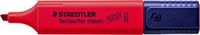 STAEDTLER Textsurfer Classic Markeerstift Rood - 10 Stuks