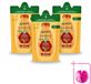 Garnier Loving Blends Honing Goud Shampoo Refill - Cheveux abîmés et cassants - 250 ml - 3 Pièces