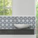 Ambiance Sticker Zelfklevende tegelmuurstickers voor keuken en badkamer - 9 cementtegelstickers, Azulejos Giselda-design - 9 stickers, 10x10 cm