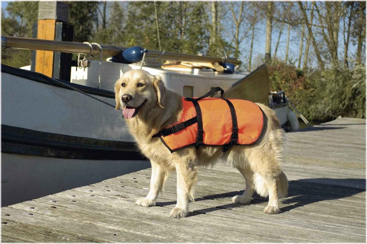 Pet Products Beeztees Veiligheidsvest/Zwemvest - Hond - LG - 23-41 Kg oranje
