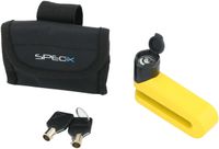 SPEC-X SPEC-X antivol de disque de frein jaune 10 mm boulon