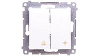 Contact-Simon DW7/2.01/11 elektrisch mes, wit, kunststof, IP20, 250 V, 10 A, 75 mm