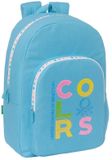 Safta Benetton Schoolrugzak Benetton Spring Celeste 30 X 46 X 14 Cm