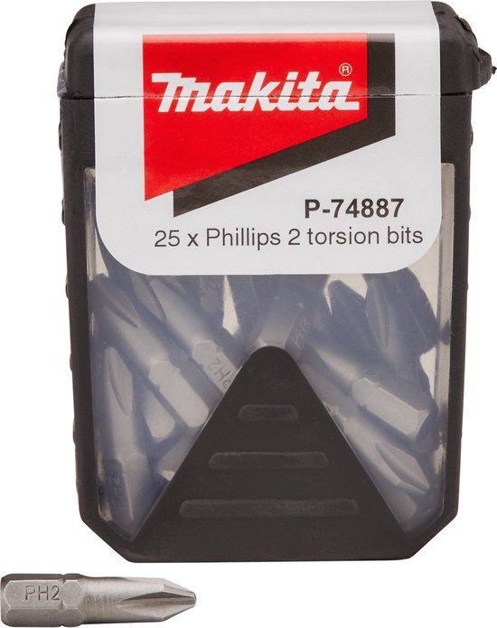Makita Accessoires Makita SCHROEFBIT PH2X25MM