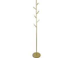 LOFT42 Tree Staande Kapstok - Goud - Metaal - 170x27 cm - Modern Design - 6 Haken