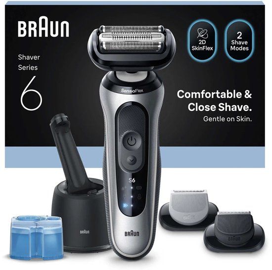 Braun 62-s7650cc Scheerapparaat Zilver