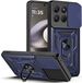 Techsuit Hoesje geschikt voor Motorola Moto G37 Power - Camshield Back Cover - Blauw