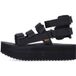 Mevia Sandale Flatform Mevia W noire pour femmes