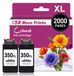 HP 2-pack XL cartouches d'encre, noir