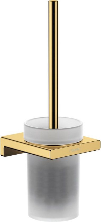 Hansgrohe AddStoris Toiletborstel met Wandhouder - Polished Gold Optic