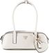 GUESS Isobel Small Shoulder Satchel White