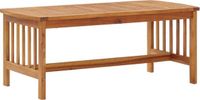 vidaXL Salontafel 102x50x43 cm massief acaciahout