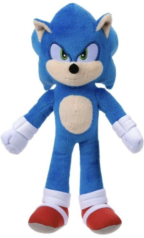 Jakks Pacific Sonic The Hedgehog 2 The Movie Pluche - Sonic (25cm)