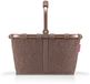 Reisenthel Carrybag Boodschappenmand - 22L - Teddy Chocolate Bruin