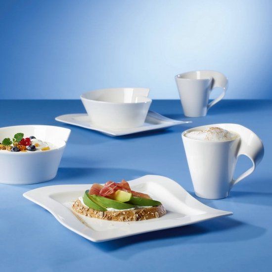 Villeroy & Boch NewWave Diep Bord - Ø 24 cm - Wit