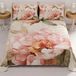 PETTI Artigiani Italiani Sprei voor Frans bed, 220 x 260 cm, 100 g/m², omkeerbaar, licht dekbed, bloemenpatroon 20, 100% Made in Italy