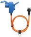 goobay CEE-adaptorkabel voor caravans, 1,5 m, geaard contact 90°, CEE-bus en geaard contact met afsluitkappen, kabel voor camping, camper en caravan, 76222