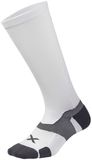 2xu Vector Cushion Lange Sokken Wit EU 38-41 1/2 Man