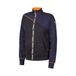 U-Power EY243DB Linea Enjoy Model URANUS capuchontrui met centrale ritssluiting, 70% katoen/30% polyester, donkerblauw, maat M