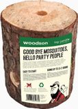 Woodson Log Candle per 2 stuks