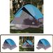 vidaXL Tente dôme 4 personnes imperméable bleu
