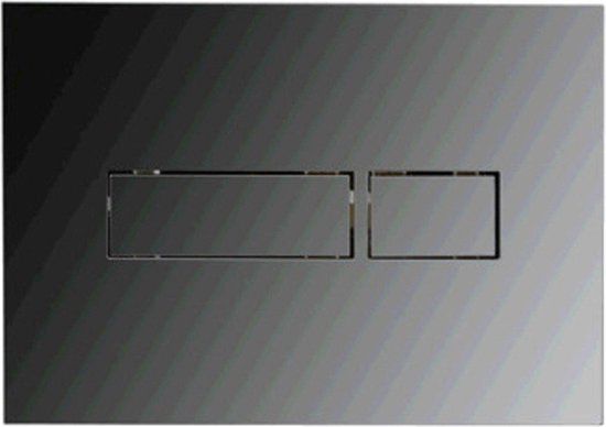 Plieger Flair bedieningspaneel Dualflush chroom