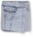 ONLY KIDS ONLY KOGELLA Denim Skort Rok Lichtblauw Katoen Maat 164