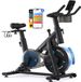 MERACH Hometrainer - 16 Niveaux de Résistance Magnétique - Écran LED - Connecté à Kinomap - Double Porte-Gobelets - Silencieux