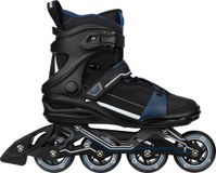 Nijdam Inline Skates - Alu chassis - Circuit Cruiser - Maat 37 - Zwart