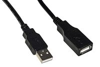 LINK LKCUSB3 USB-kabel 2.0 stekker/bus koperen bus geïsoleerd 3 m