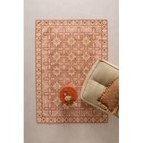 NOUS Living vloerkleed Rosalia roze/terra (230x160cm)
