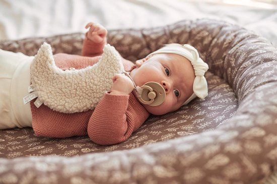 Jollein Speendoekje Moon Nougat - Speenknuffel - Beige - Polyester