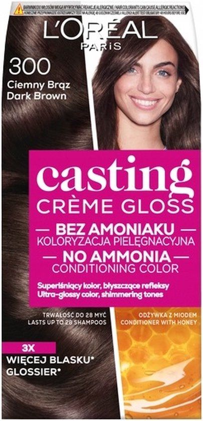 L'Oréal Paris Casting Crème Gloss 300 Donkerbruin