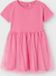 NAME IT NMFHARANA SS TULLE ROBE PB Filles Robe - Wild Orchid - Taille 92