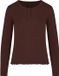 Hunkemöller Top Pointelle Bruin