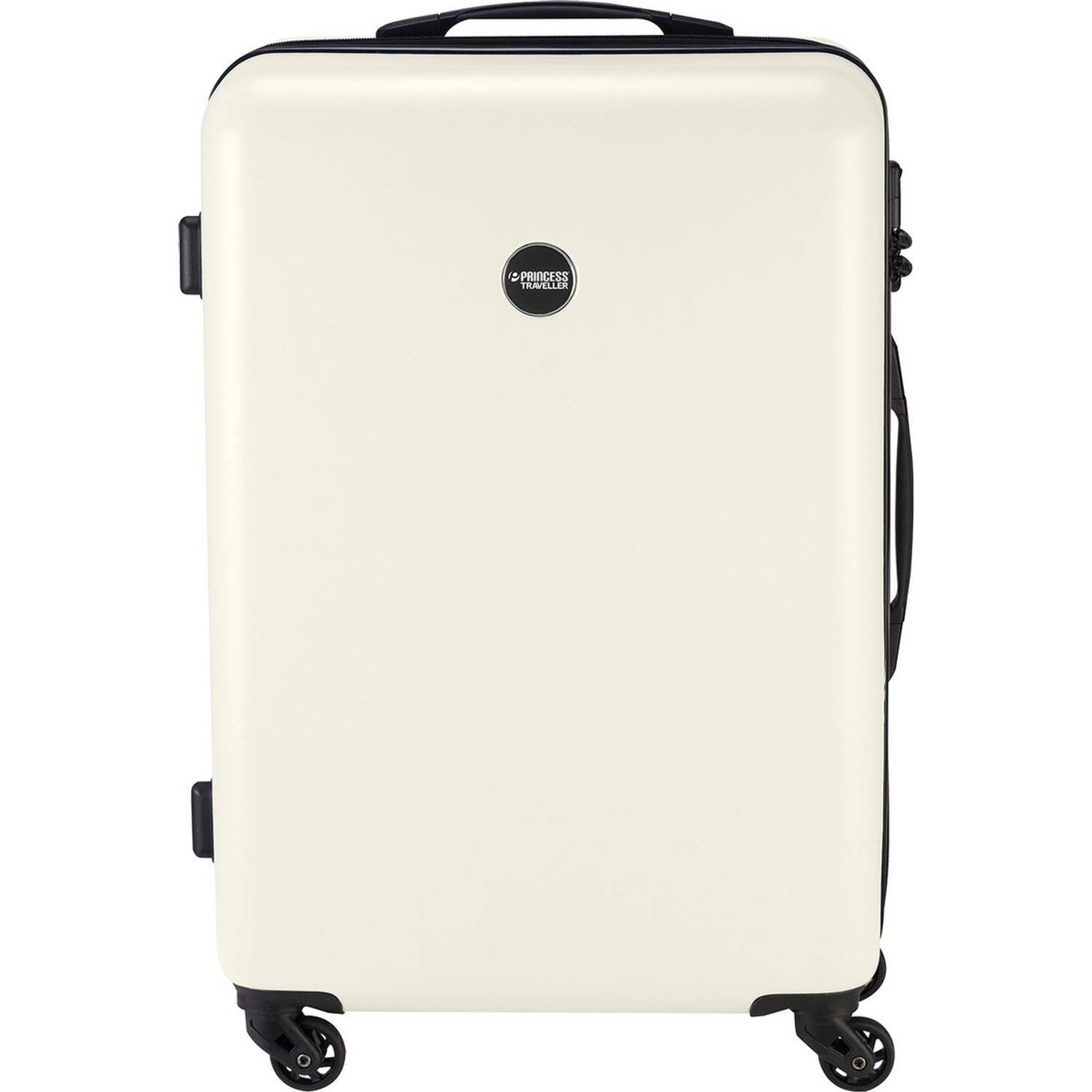 Princess Traveller pt01 - reiskoffer - pearl white - m - 67cm