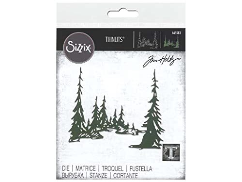 Sizzix Thinlits Die Tall Pines door Tim Holtz, 665583