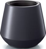 Prosperplast Plantenpot/bloempot Sevilla - kunststof - antraciet - D40 x H35 cm